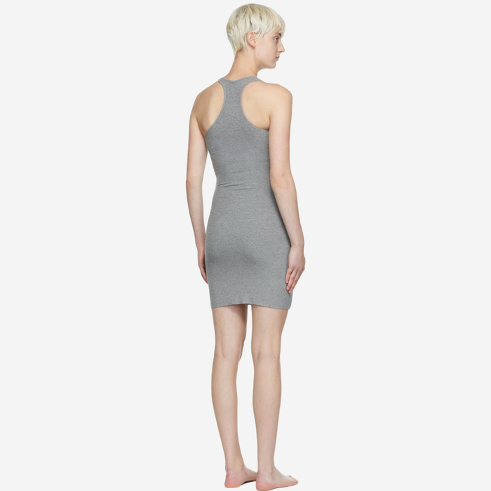 SKIMS SOFT LOUNGE MINI DRESS GRAY