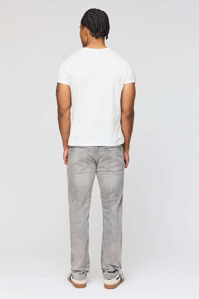 Stretch Ripped Slim Fit Grey Jean