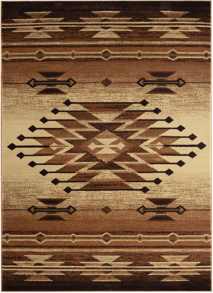 Sunset Valley Pueblo Antique Area Rug