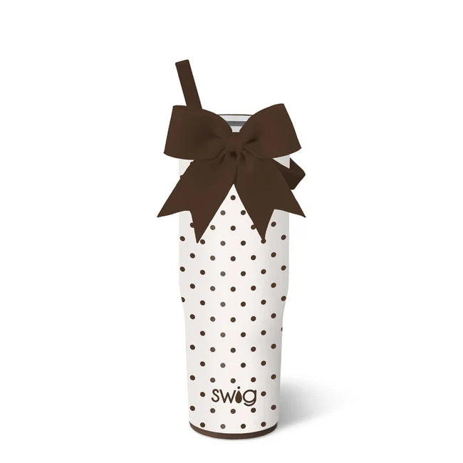 Swig Mocha Dots Tumbler - 30 oz.
