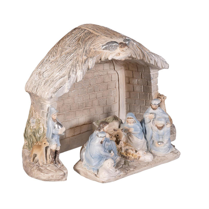 Timeless Nativity Family And Crèche