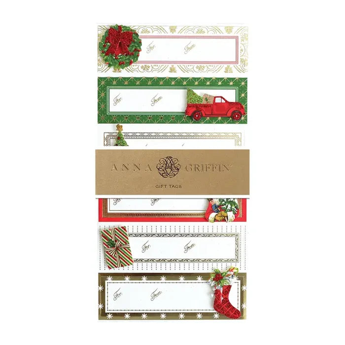 Vintage Christmas Gift Labels