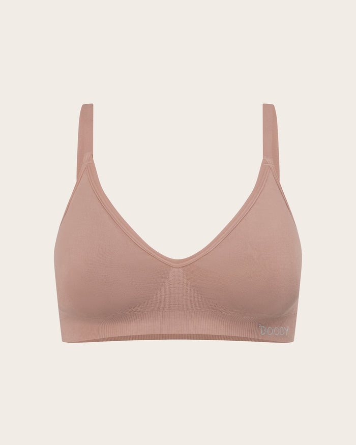 Wireless T-Shirt Bra - Chai