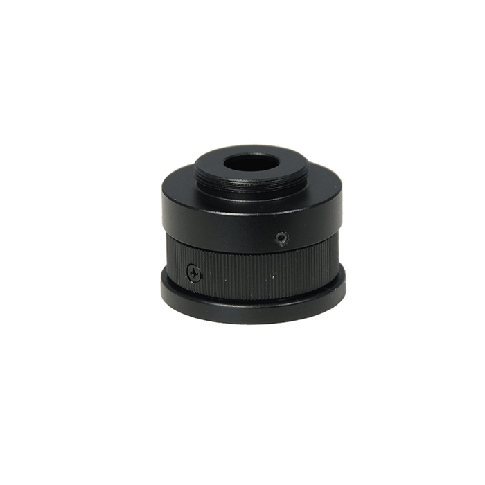 0.4X Focusable Coupler for SZ0901 Series Stereo Microscopes, SKU SZ09016121, three quarter front view