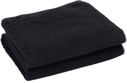 1 Dozen Towels 100% Cotton Black