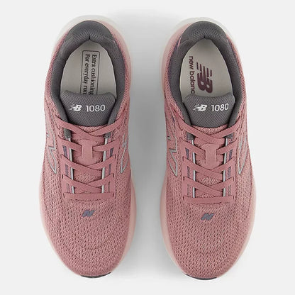 New Balance 1080v15 Women's -Rosewood/Silver Metallic/Neptune Grey