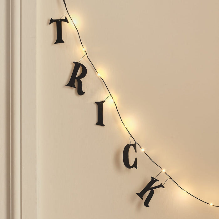 1.6m Trick or Treat Halloween Micro LED Garland