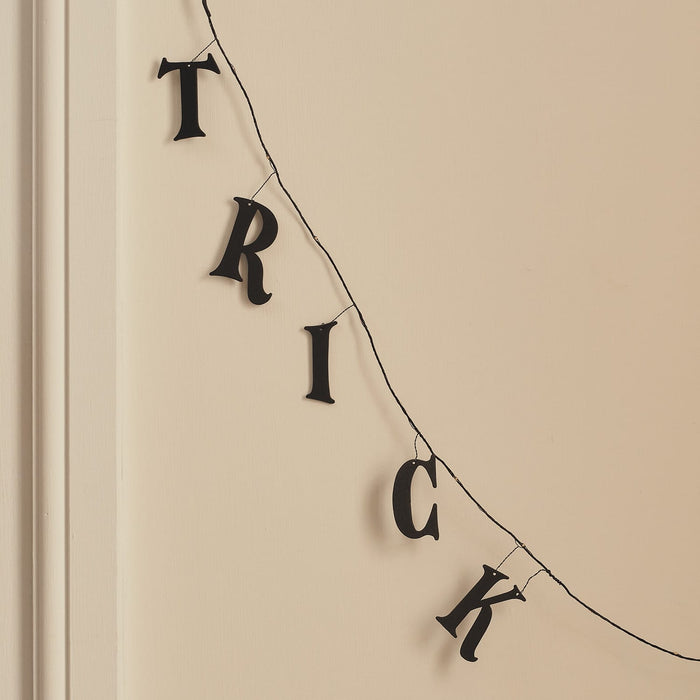 1.6m Trick or Treat Halloween Micro LED Garland