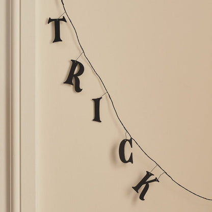 1.6m Trick or Treat Halloween Micro LED Garland