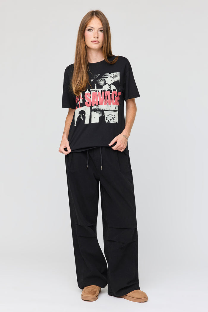 21 Savage Graphic Boyfriend T-Shirt