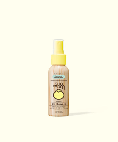 Sun Bum 3-in-1 Leave In product bottle on a white background