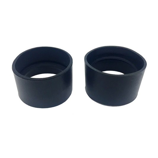 30mm Rubber Eye Cups, Microscope Eye Guards (Pair), SKU SZ02013911, three quarter front view