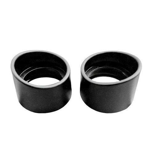 34mm Rubber Eye Cups, Microscope Eye Guards (Pair), SKU SZ02013913, three quarter front view