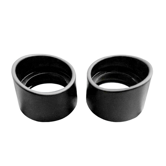 34mm Rubber Eye Cups, Microscope Eye Guards (Pair), SKU SZ02013913, three quarter front view