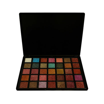 35 Color Eyeshadow Cream Glitter Palette - Las Vegas