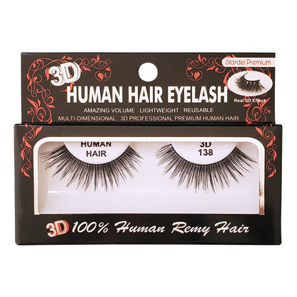 #3D 138 - 100% Human Remy Hair Eyelash