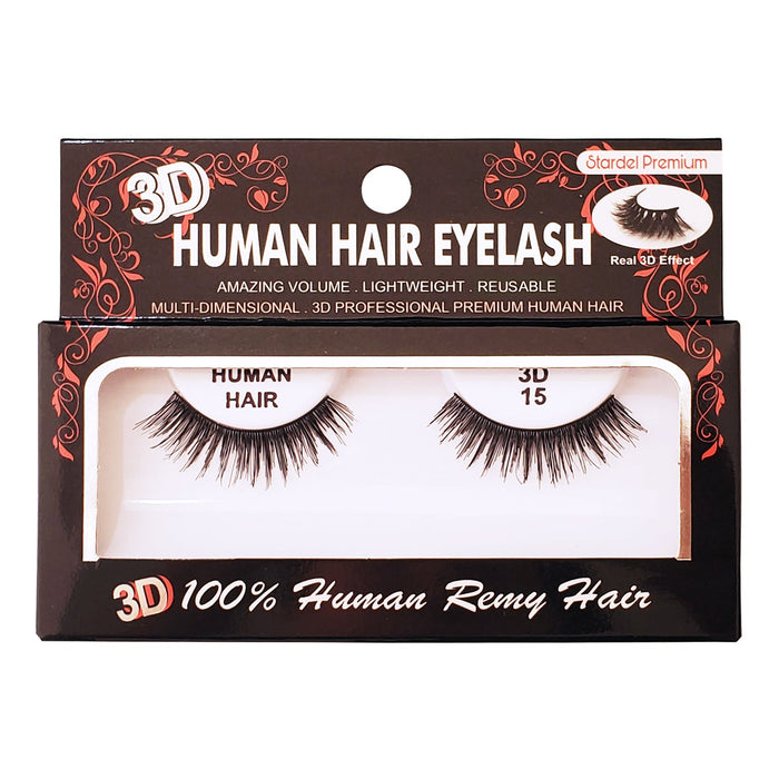 #3D 15 - 100% Human Remy Hair Eyelash
