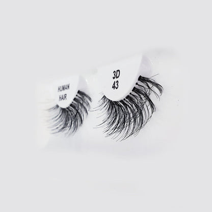 #3D 43 - 100% Human Remy Hair Eyelash