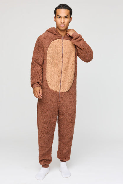3D Bear Sherpa Onesie