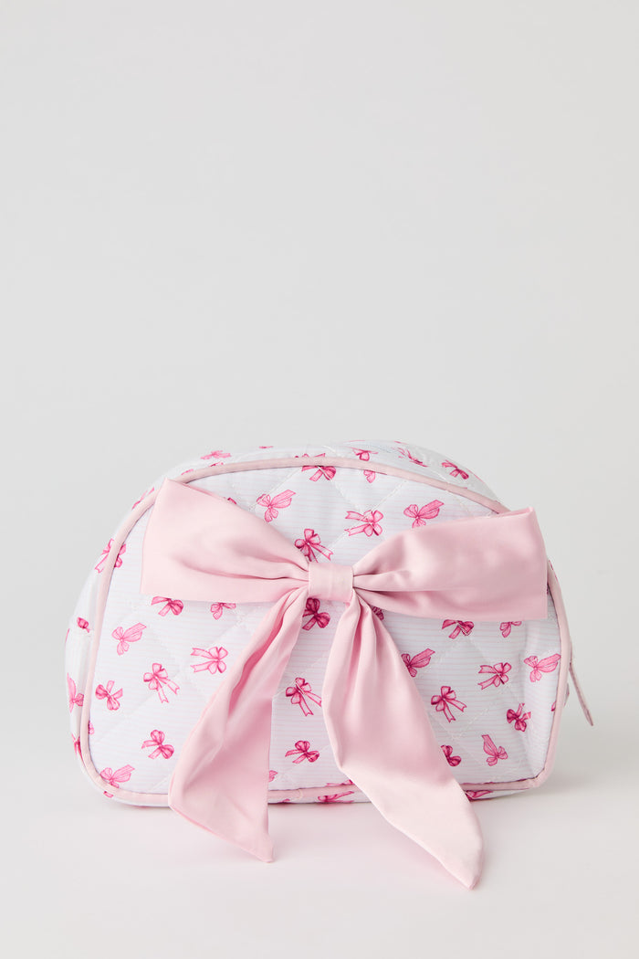 3D Bow Makeup Bag