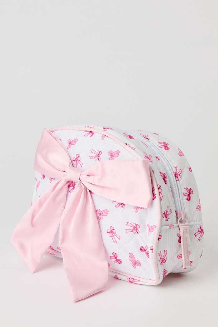 3D Bow Makeup Bag