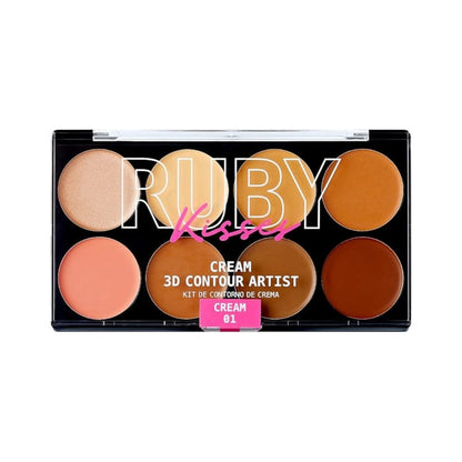 3d Contour Cream With Highlighter & Blush
