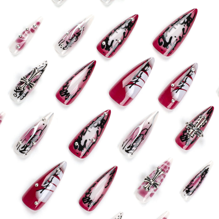 3D Cross Halloween | Stiletto | EASY PRESS™
