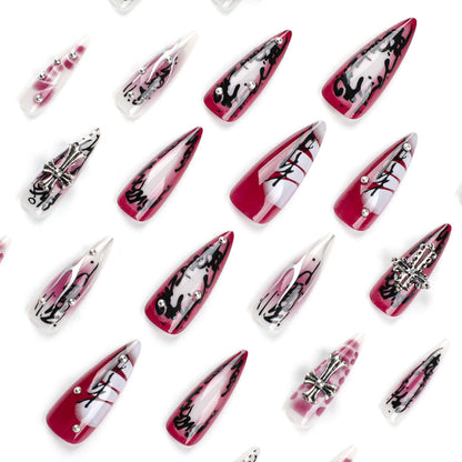 3D Cross Halloween | Stiletto | EASY PRESS™