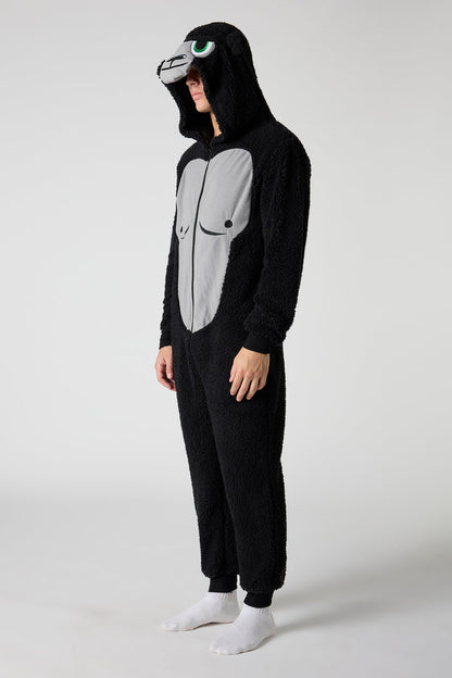 3D Gorilla Sherpa Onesie