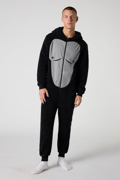 3D Gorilla Sherpa Onesie