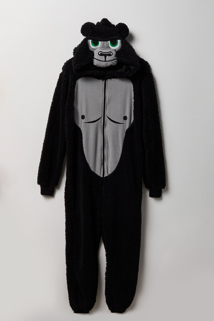 3D Gorilla Sherpa Onesie
