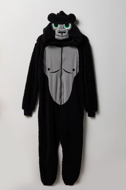 3D Gorilla Sherpa Onesie