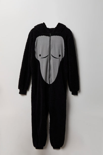 3D Gorilla Sherpa Onesie