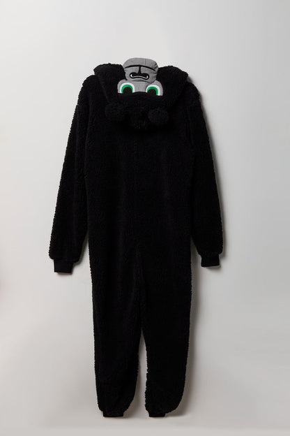 3D Gorilla Sherpa Onesie