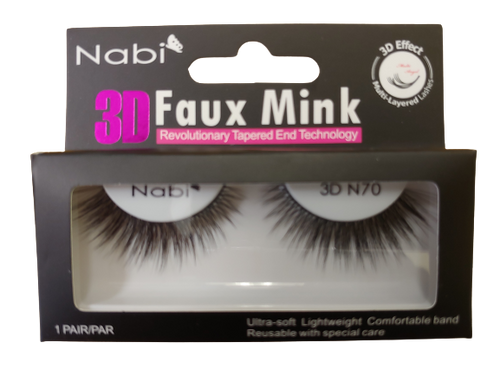 3D N70 - Nabi 3D Faux Mink Eyelash