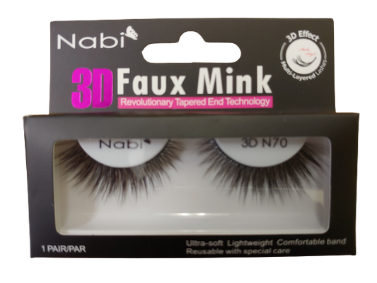 3D N70 - Nabi 3D Faux Mink Eyelash