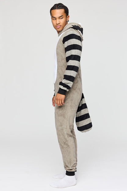 3D Raccoon Plush Onesie