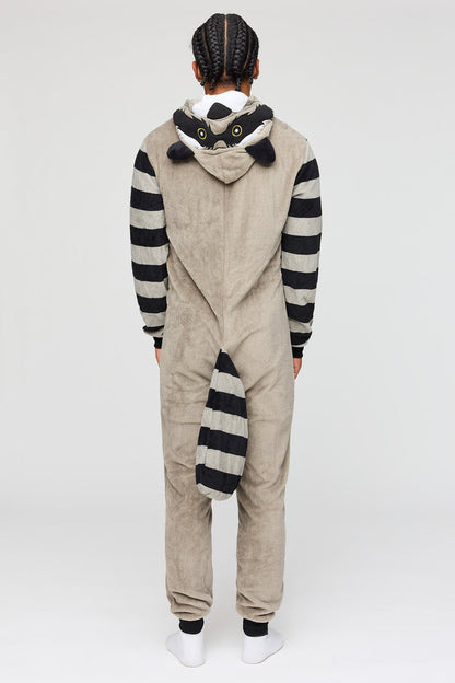 3D Raccoon Plush Onesie
