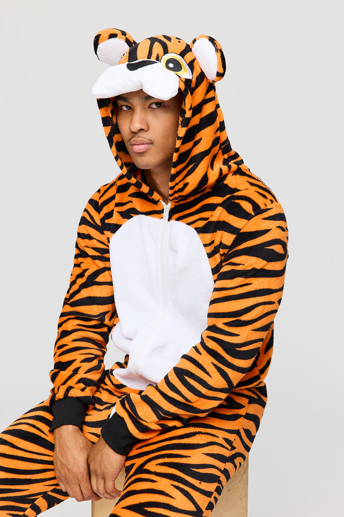 3D Tiger Plush Onesie