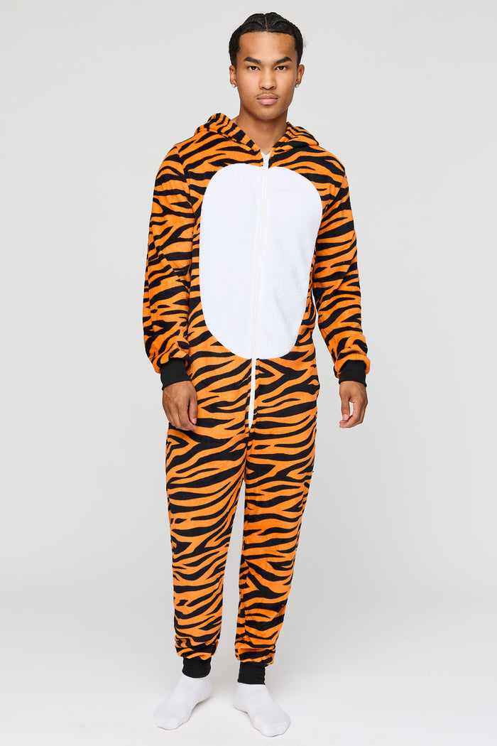 3D Tiger Plush Onesie