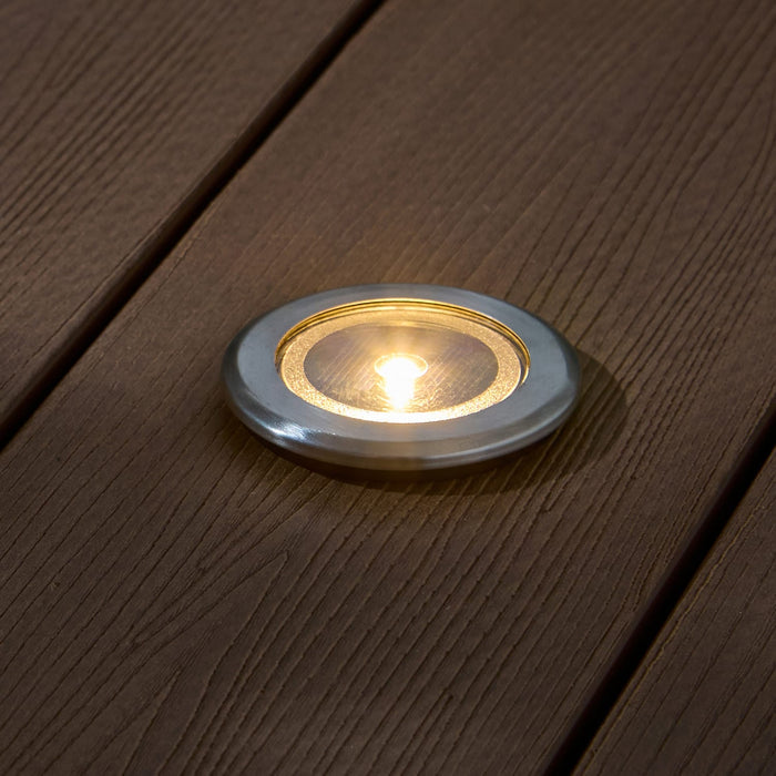 4 Solar Decking Spotlights | Garden Lights & Decoration