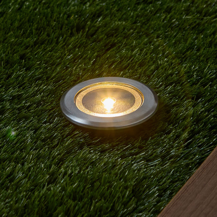 4 Solar Decking Spotlights | Garden Lights & Decoration