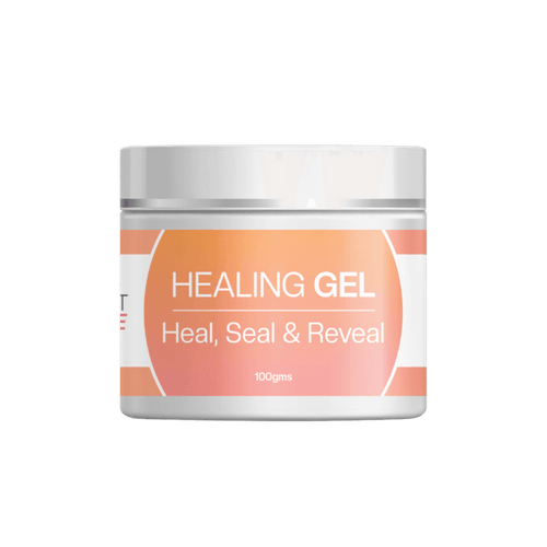 Aashi Healing Gel 100gms provides intensive skin repair and soothes irritated skin after treatments. Perfect for calming sensitive skin and reducing redness.