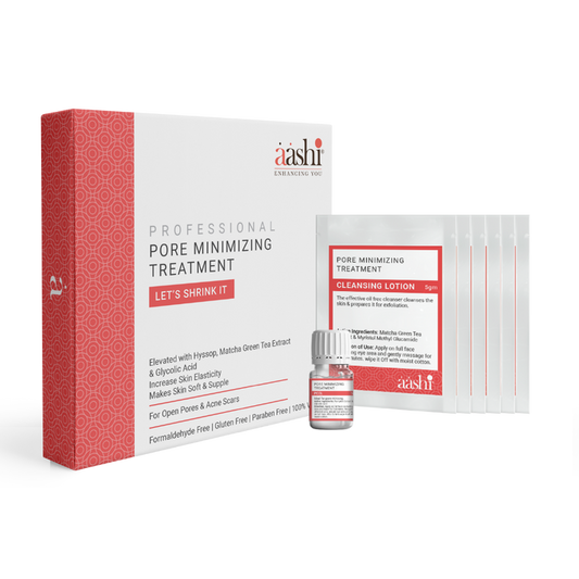 Aashi Pore Minimizing Treatment with Herbal Extracts for Tightening & Exfoliation - SD Cosmetics Care