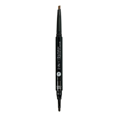 Absolute New York 2 in 1 Brow Perfecter Chocolate - ikatehouse