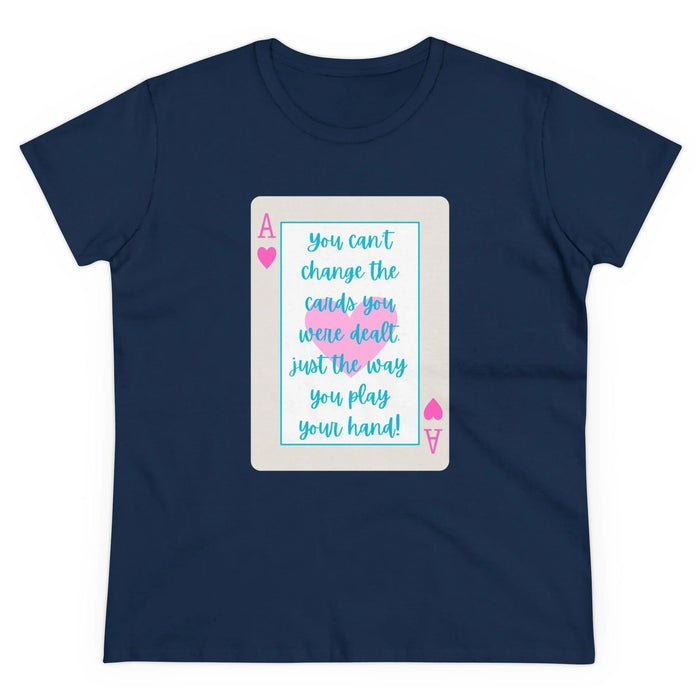 💖 Ace of Hearts 💪 Women's Tee ✨ Play your hand like a queen! 👑 - Whippie's