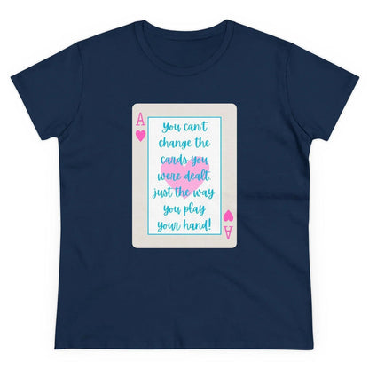 💖 Ace of Hearts 💪 Women's Tee ✨ Play your hand like a queen! 👑 - Whippie's