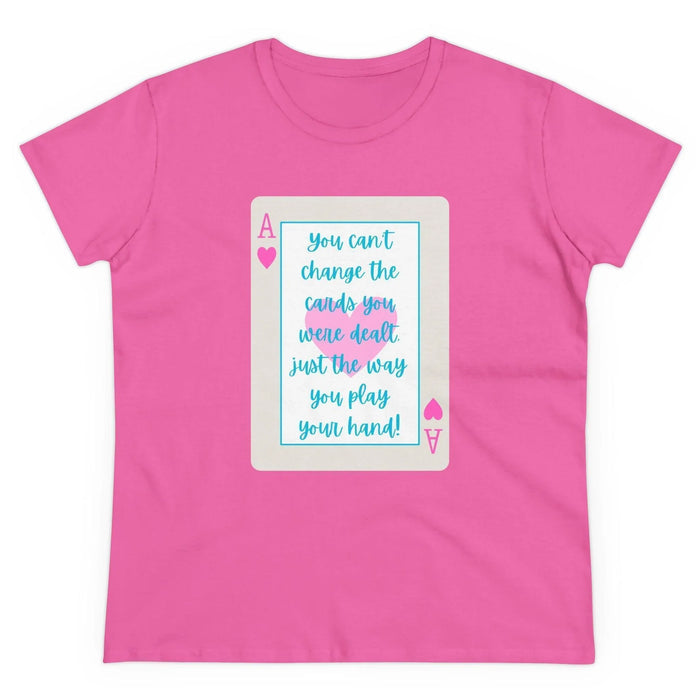 💖 Ace of Hearts 💪 Women's Tee ✨ Play your hand like a queen! 👑 - Whippie's