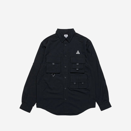 NIKE ACG DRI-FIT UV DEVASTATION TRAIL SHIRT BLACK