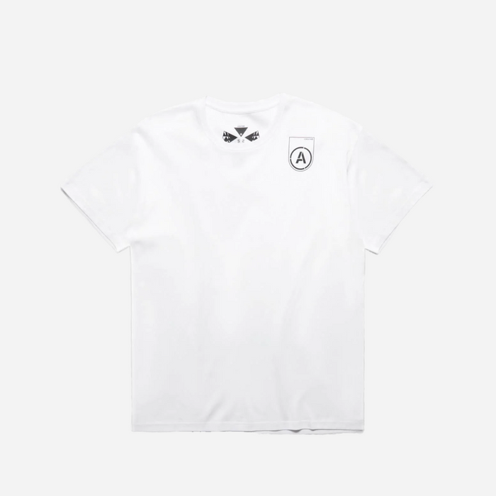 ACRONYM MERCERIZED TEE WHITE